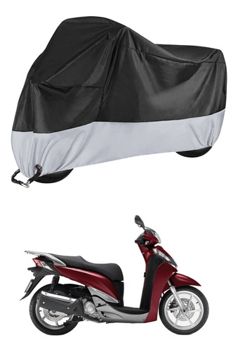 Funda Moto Scooter Impermeable Para Honda Sh 300i Top Box