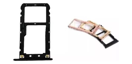 Bandeja Porta Sim Sd Para Redmi Xiaomi Mi A1 Color Negro