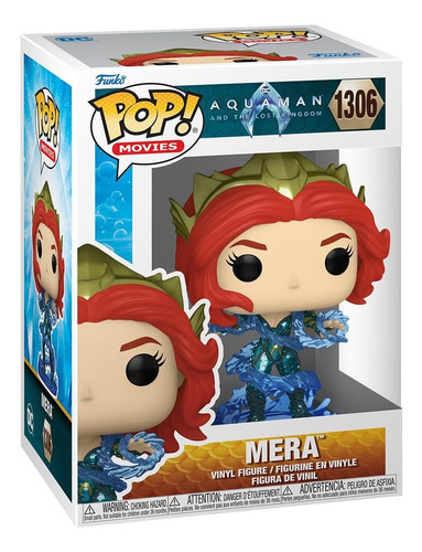 Funko Pop Aquaman Lost Kingdom Aquaman Mera (1306)