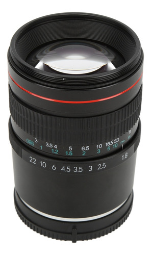 Lente De Retrato F1.8 De 85 Mm Para Câmera De Grande Abertur