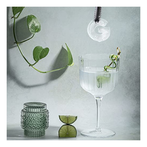 Drinksplinks Moldes De Silicona G Para Hielo, Bandejas De Mo