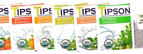 Infusión Tipson Moringa Surtida 60 Unid. Agronewen.