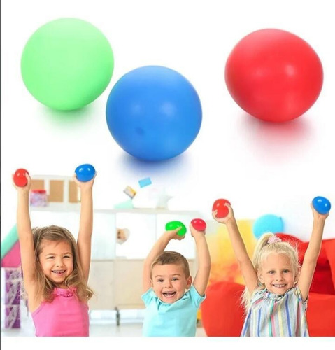 Stick Ball Gobbles 45 Juguetes Pegajosos Reductores De Presi