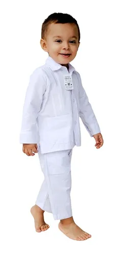 Guayabera Para Bebe Bautizo Ropa | MercadoLibre 📦