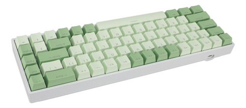 Teclado Com Fio Usb C 68 Teclas 60% Mecânico Rgb Retroilumin