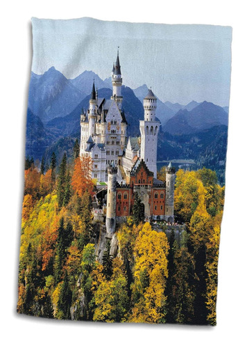 3d Rose Neuschwanstein Castle-baviera-germany-eu10 Rer0...