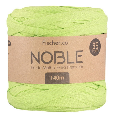 Fio De Malha Grosso 35mm Noble Extra Premium Fischer Cor Verde tropical