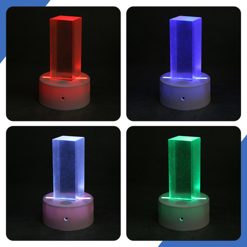Base De Lámpara Led Nocturna 3d, Paquete De 12 Unidades, Man