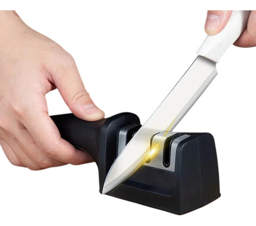 Cocina Tres Segmentos Cuchillo Afilador Hogar Multifuncional