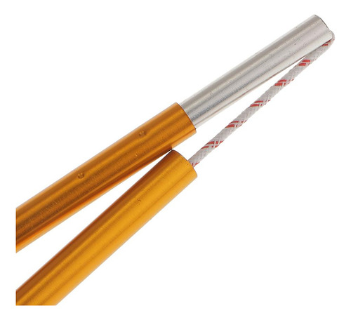 Hwa 13 Seções Para Camping Gratuito, Dourado 8,5mm 385 Cm