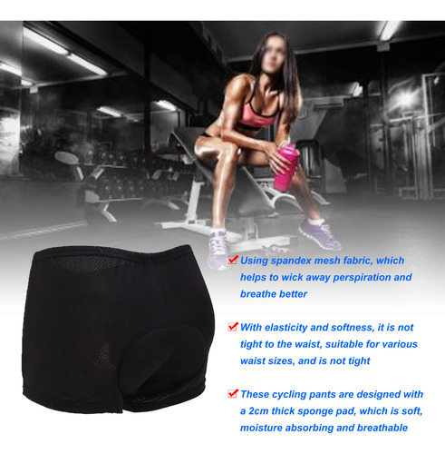 Calzoncillos De Ciclismo Para Hombre Y Mujer Con Almohadilla