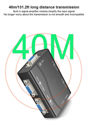 Distribuidor De Pantalla Para Monitor, Divisor Vga, 1 Entrad