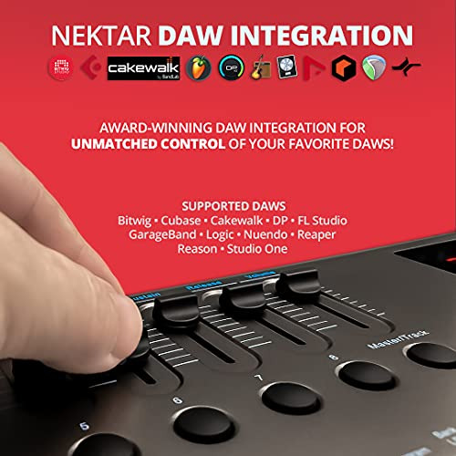 Controlador Midi Usb Nektar Impact Lx49+, Integración Daw