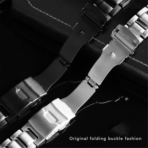 Correa De Banda De Reloj De Acero Inoxidable Para Casio