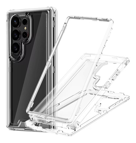 -funda Protector Uso Rudo 3 En 1 Para Samsung .