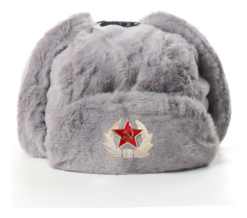 Gorra Rusa Shapka Ushanka (negra, Medic 60) A