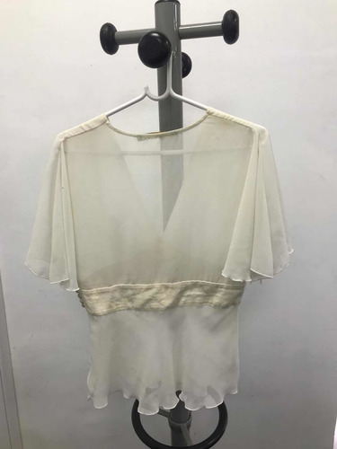 Blusa Rapsodia Bordada De Seda