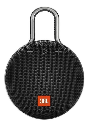 Imagen 2 de 4 de Parlante JBL Clip 3 portátil con bluetooth midnight black