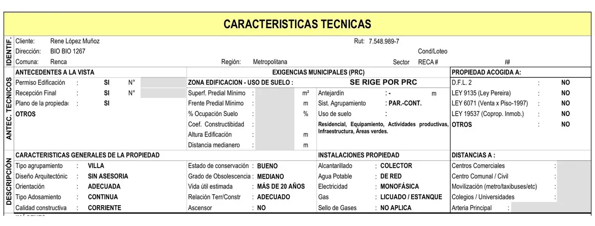 Imagen 2 de 10 de Excelente Propiedad Más Taller Vulcanización En Renca
