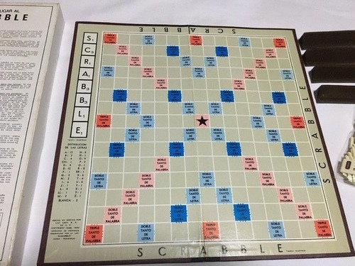 Juego De Mesa Scrabble Lili Ledy De Los Años 80s (Usado)
