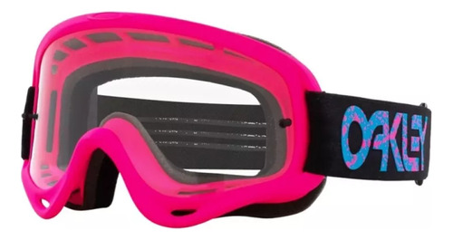 Goggles Motox/enduro Oakley O-frame Clear Rosa 0oo7029702973