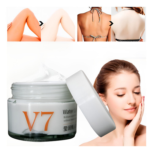 Crema Facial V7 Water Light Hidratación, Luminosidad 50gr