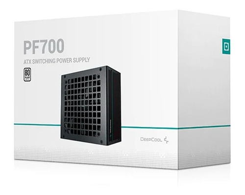 Imagen 2 de 8 de Fuente Gamer Deepcool Pf700 700w Reales 80 Plus Atx Para Pc
