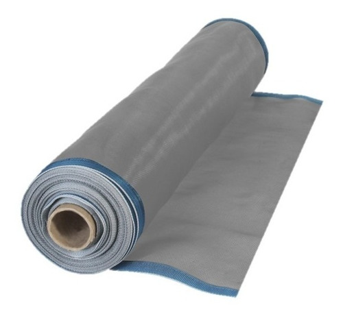 Tela Mosquitera Anjeo Gris 90 Cm X 30 M - Toolcraft Tc1011