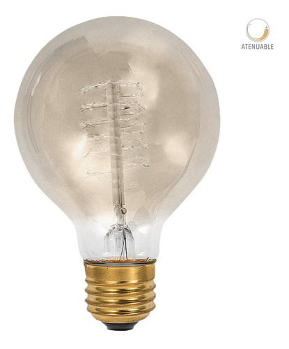 Foco Decorativo Incandescente G80 35w Base Comun Tecnolite