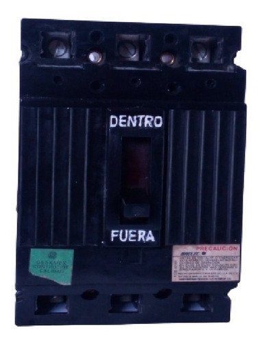 Interruptor Termomagnetico 3px 70a Cat Te132070wl Mca Ge