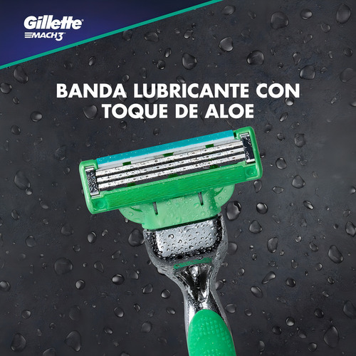 Máquina Para Afeitar Gillette Mach3 Sensitive
