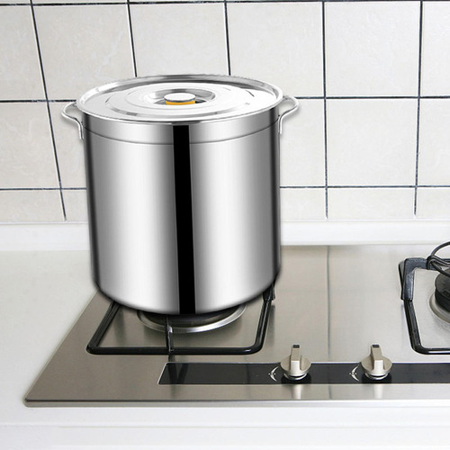 Nuevo Cacerola De Acero Inoxidable Con Tapa, Cocina De