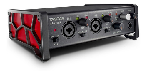 Interfaz De Audio Tascam Us-2x2hr Con Midi