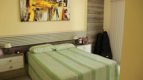 Apartamento Planejado Com Vista Do Mar 3 Dormitórios À Venda, 117 M² Por R$ 485.000 - Tupi - Praia Grande/sp - Ap3495