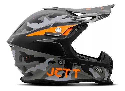 Capacete Motocross Jett Fast Factory Edition 3 Protork Moto
