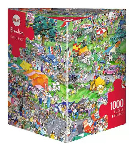 Puzzle Heye 1000 Piezas - Cycle Race - Rompecabezas