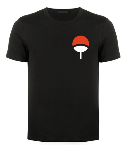 Playera De Sasuke Uchiha Naruto Frente Y Espalda