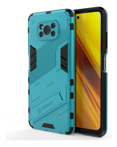 Funda Uso Rudo Para Xiaomi Poco X3 Pro/nfc + Mica 9d Pengke