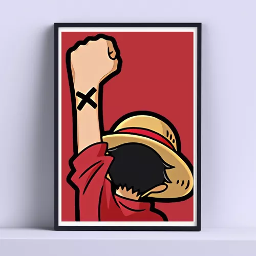  Adhesivos de pared de anime One Piece Monkey D. Luffy pegatinas  decorativa ideas de diseño para tu hogar u oficina Paredes extraíble de  vinilo Murales ec-1082 : Herramientas y Mejoras del