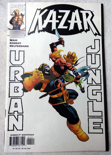 Ka-zar Nº 11 Vol. 2 - Mark Waid & Andy Kubert - Thanos -1998