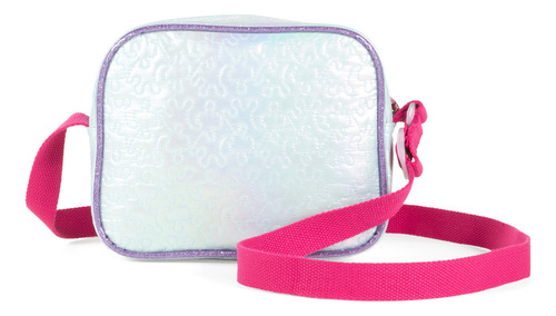 Bolsa Crossbody Cloe Para Niña Acabado Iridiscente Color Azul