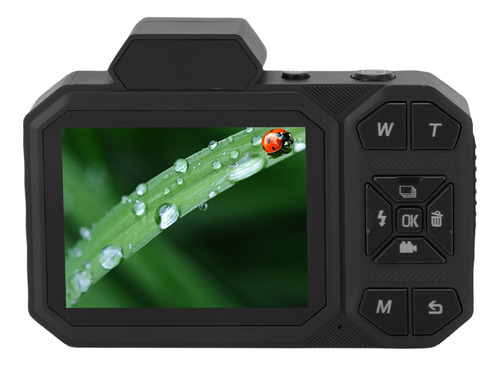 Cámara Digital 4k Automática, Vlog De 65 Mp, Zoom 18x, Flash