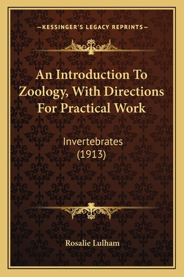 Libro An Introduction To Zoology, With Directions For Pra...