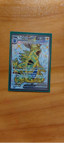 Carta Pokemon Tyranitar Ex