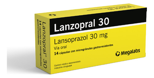 Lanzopral® 30mg X 14 Cápsulas