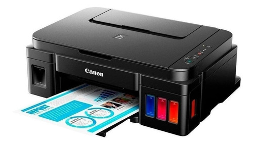 Imagen 2 de 2 de Impresora a color multifunción Canon Pixma G2100 negra 110V/220V