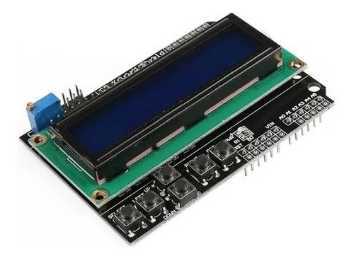10 X Display Lcd Keypad Shield 16x2 1602 Teclado Botoes Ardu