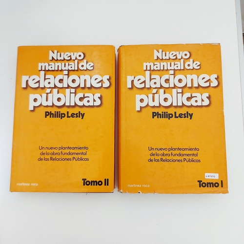 Nuevo Manual De Relaciones Públicas 1/2  - Philip Lesly (g)