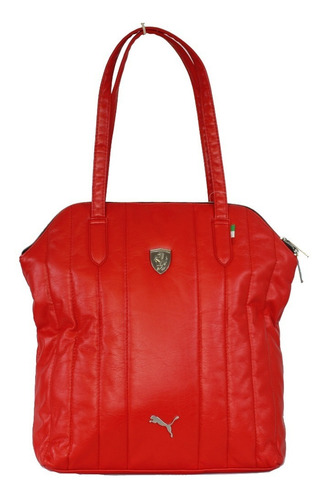 Bolsa Puma Ferrari Ls Shopper Dama 07267502 - Roja