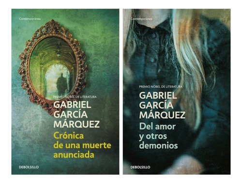 2 Libros García Márquez Debolsillo Crónica Muerte + Del Amor